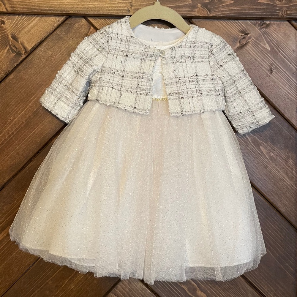 LIKE NEW 9M Pippa & Julie Dress with Jacket